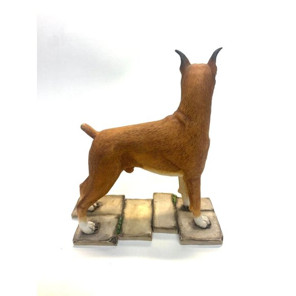 Sheratt & Simpson Boxer Standing Figurine By Willitts Designs 89002 Country Arti - Picture 4 of 6